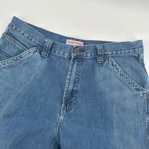 Old Navy Painter's Jeans Denim Carpenter Shorts Men's 35W Work‎ Utility Vintage